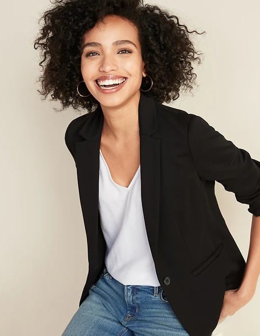 Old Navy Classic Ponte-Knit Blazer