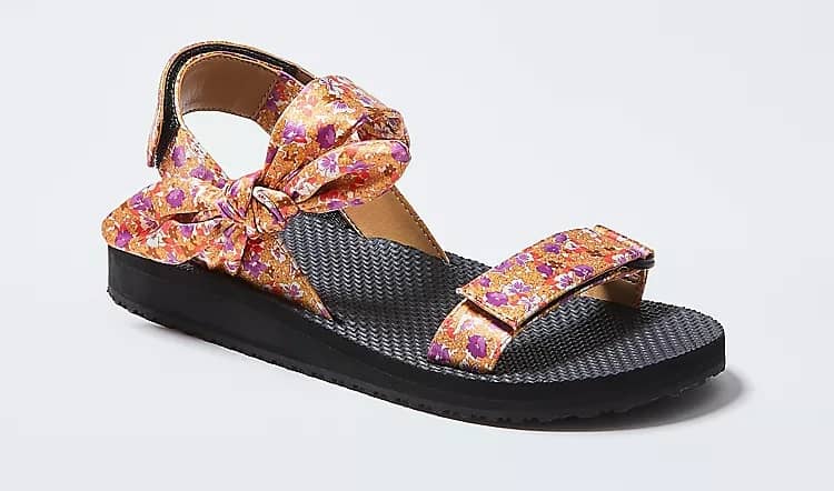 Ann Taylor Hailey Floral Sandals