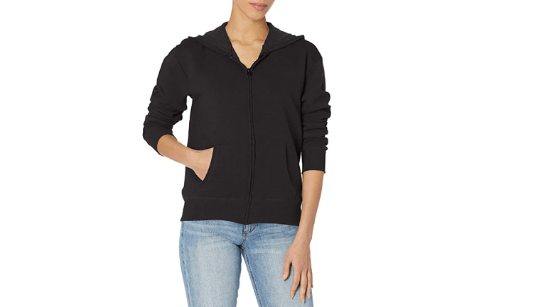 Hanes Women's Full-Zip Hooded Jacket