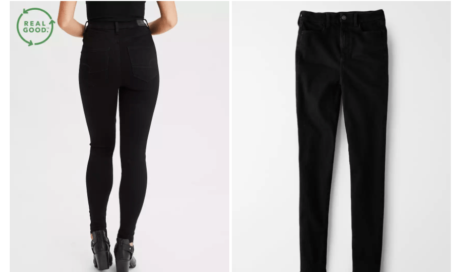 highest waist baggy straight jean