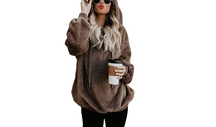 ReachMe Oversized Sherpa Pullover