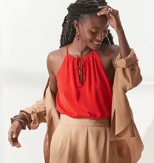 10 Stunning Top Red Blouse Ideas - Stylelisty