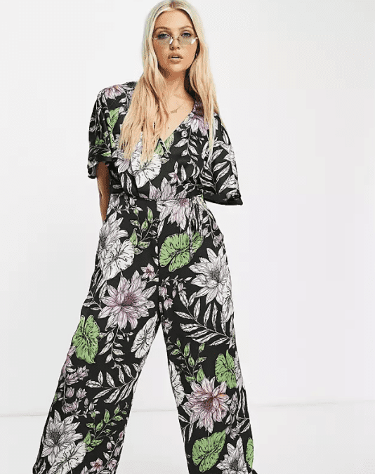 Adrianna Papell One-Shoulder Jumpsuit