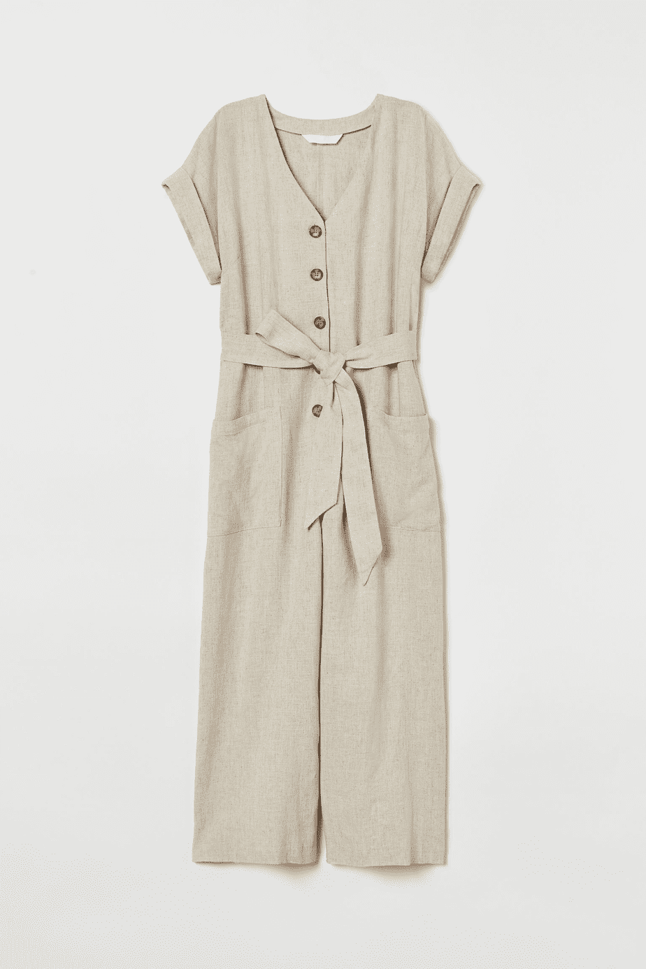 Linen-blend-Jumpsuit