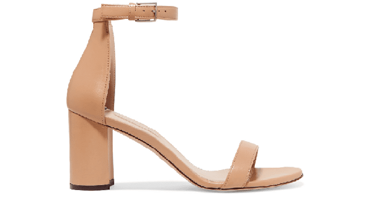 Stuart Weitzman LessNudist Nude Heels 