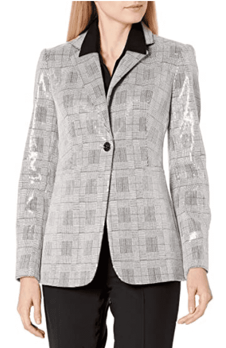 Tommy Hilfiger Women's One Button Blazer