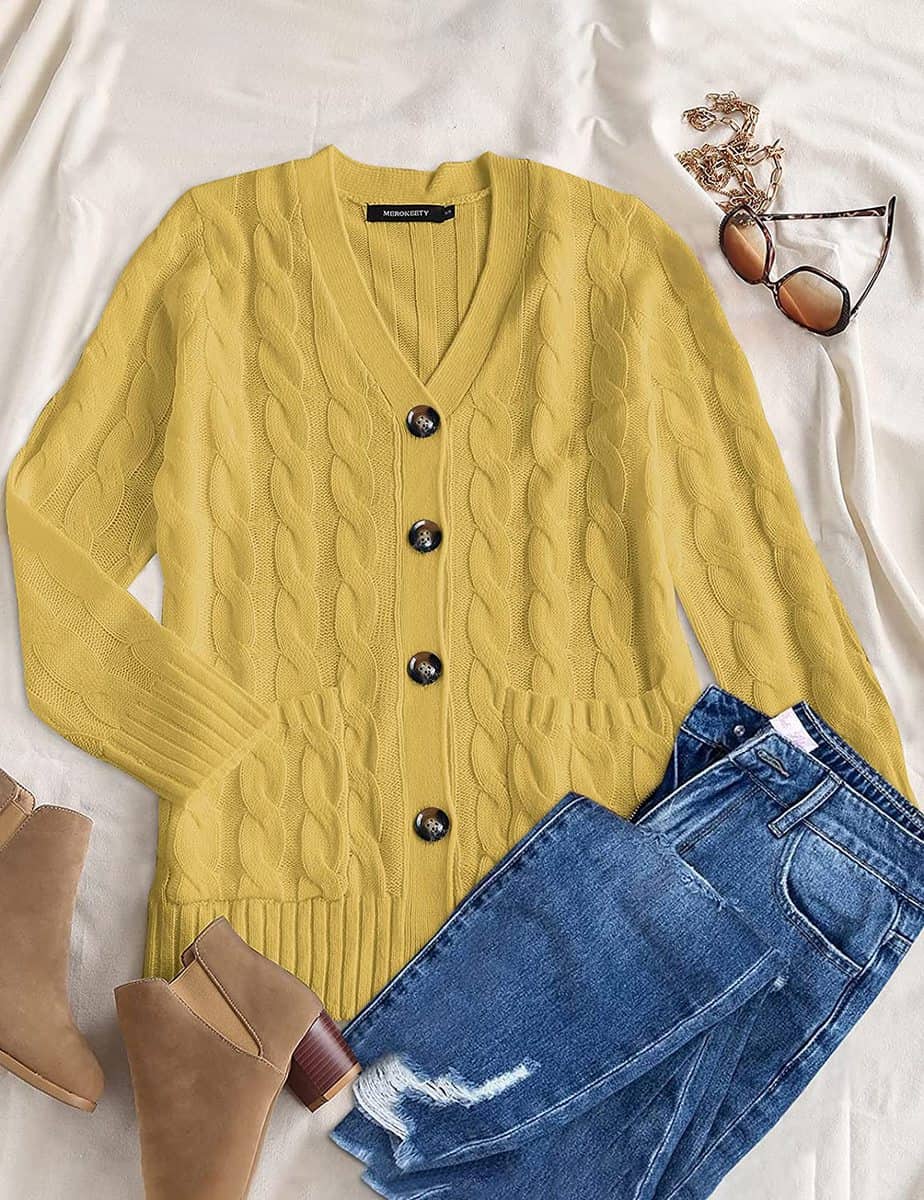 14 Best Yellow Cardigan Ideas To Brighten Up Your Look - Stylelisty