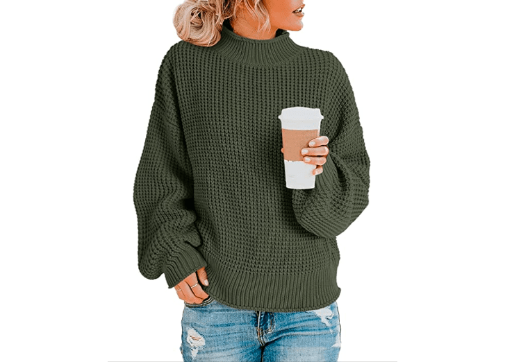 9 Cutest, Coziest Mock Neck Sweaters - Stylelisty