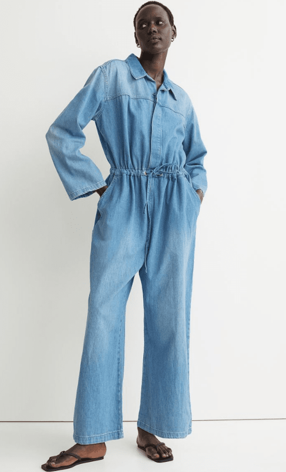 women's Denim Jumpsuit