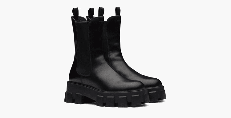 Monolith Brushed Leather Boots