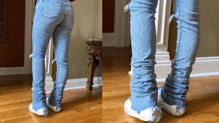 Stacked Jeans