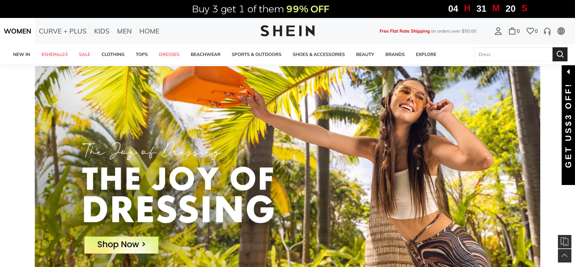 Shein Website