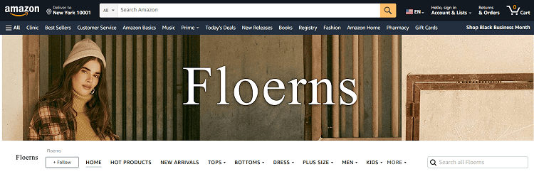 floerns amazon shop