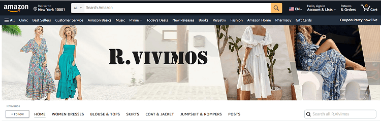 r.vivimos amazon store