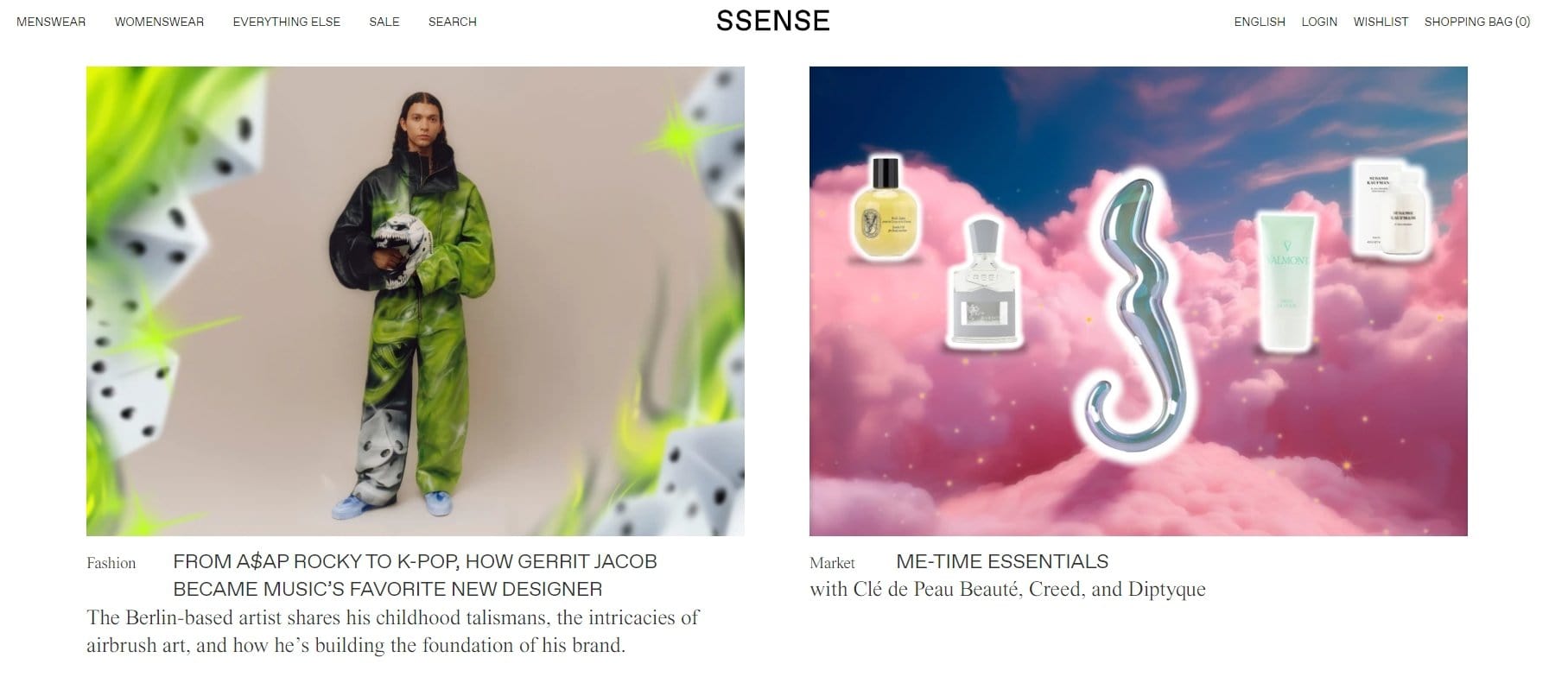 ssense website