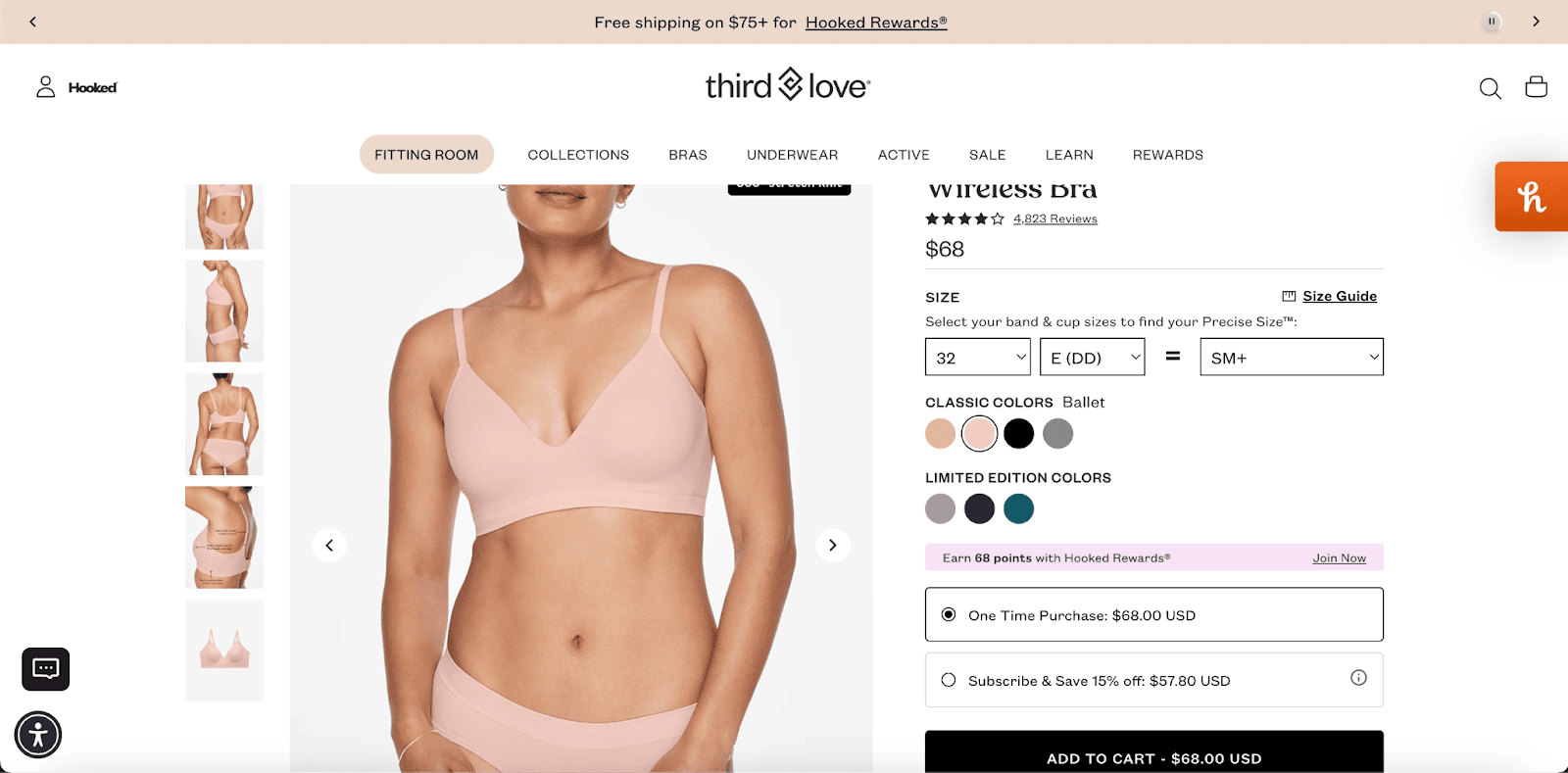 360 Fit Wireless Bra