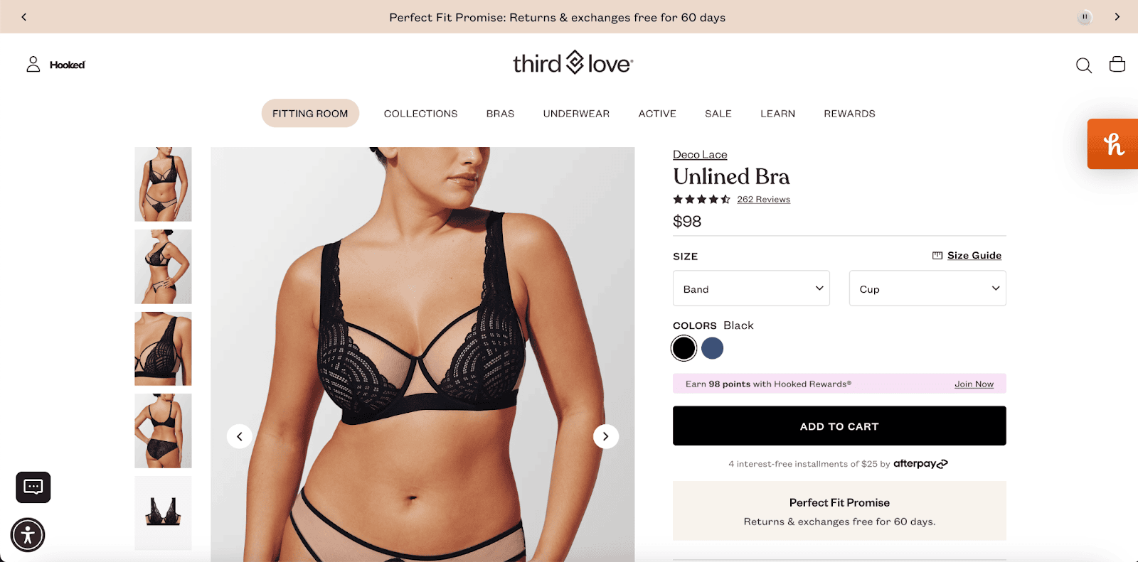Deco Lace Unlined Bra