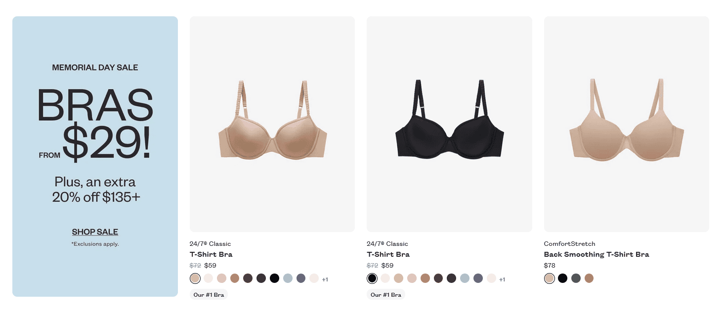 ThirdLove t-shirt bra