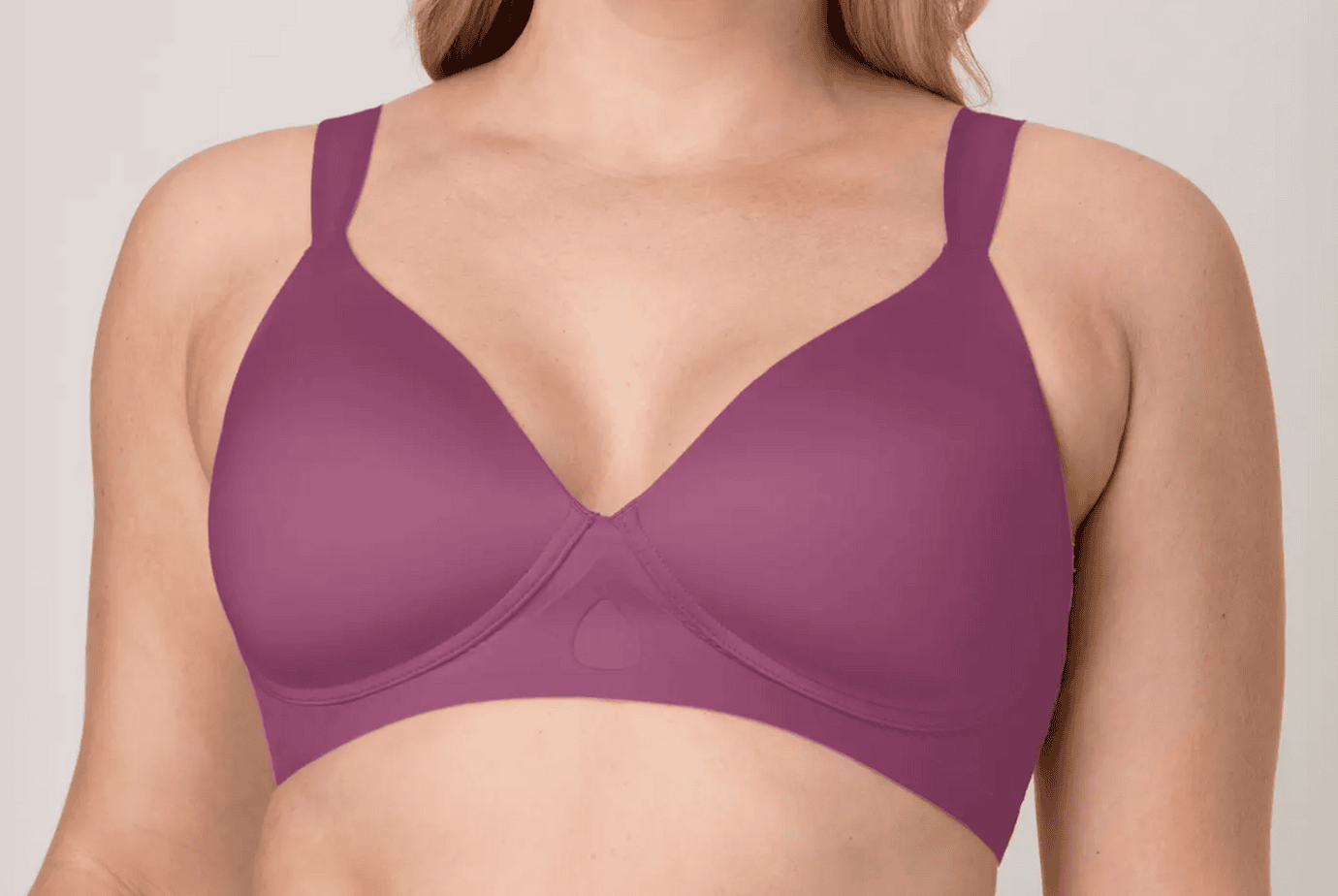 purple bra