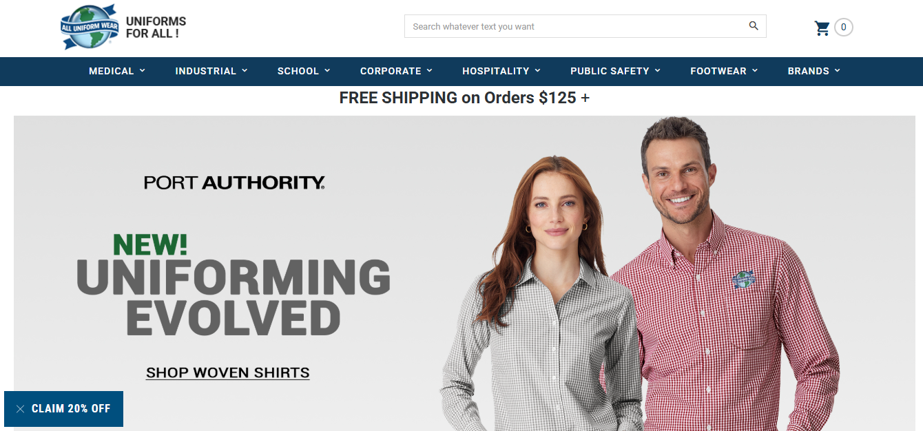 All Uniform Wear: Best for Mix-and-Match Uniforms with In-Store and Online Flexibility