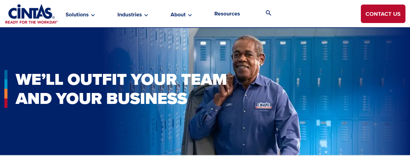 Cintas: Best for Fully Managed Uniform Rental Programs