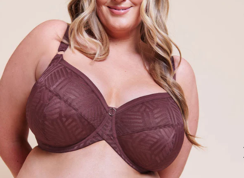 Runner-Up for Large Breasts - WonderFull Vibe Full Cup Side Support Bra from Curvy Kate