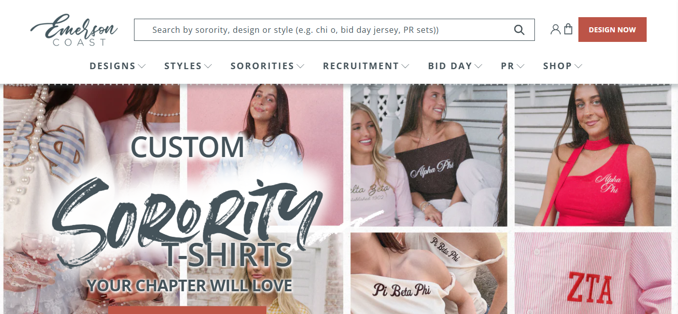 Emerson Coast: Best for Boutique Sorority Aesthetics