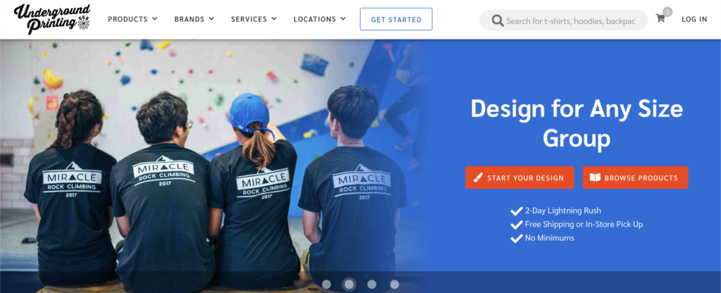 Best for College and Student Groups: Underground Printing