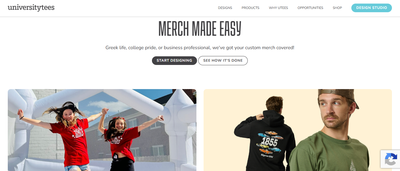 University Tees: Best for Organized Group Ordering