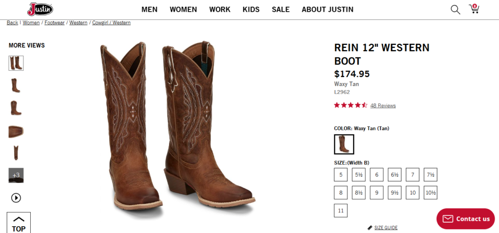 Justin Pricing