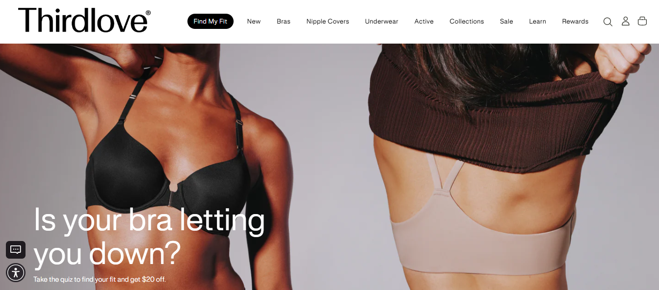 Thirdlove - Best for Daily Wear Bras