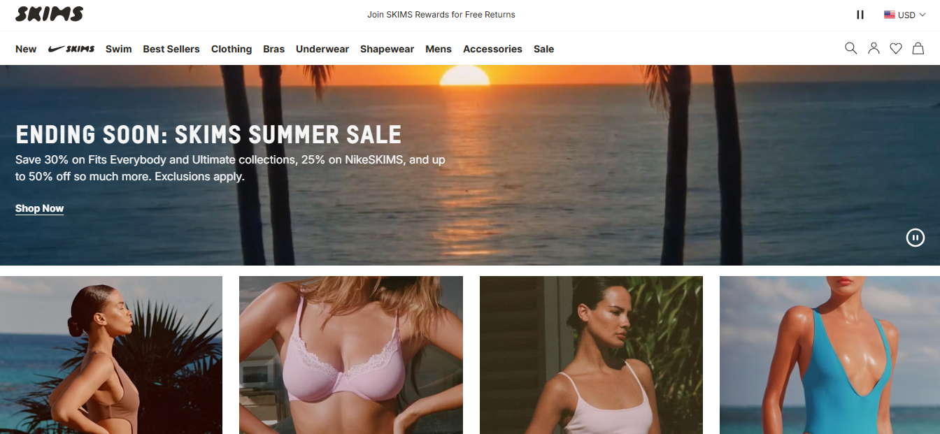 SKIMS - Closest Comparison for Apparel