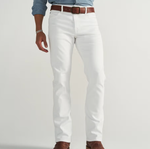 Best Western Jeans for Men Tecovas Slim Straight Stretch Denim