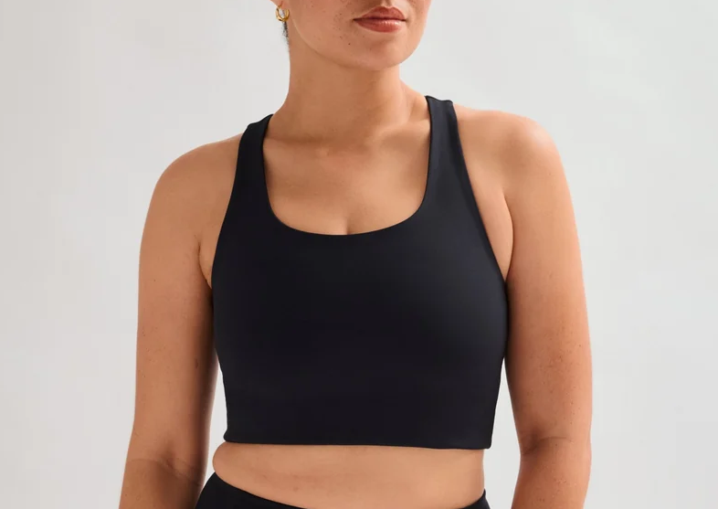 Girlfriend Collective Paloma Racerback Bra: Best for Longline Coverage