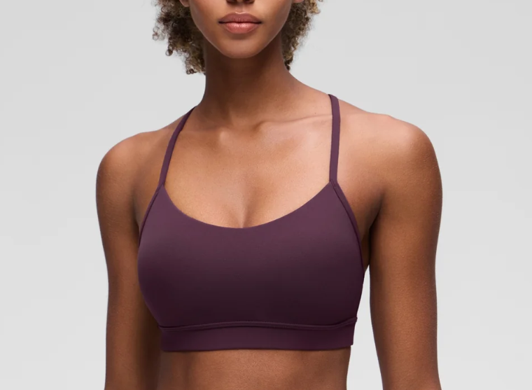 CRZ YOGA Butterluxe Y Back Spaghetti Thin Strap Bra: Best Budget-Friendly Comfort